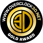 OVERCLOCK3D Gold Award